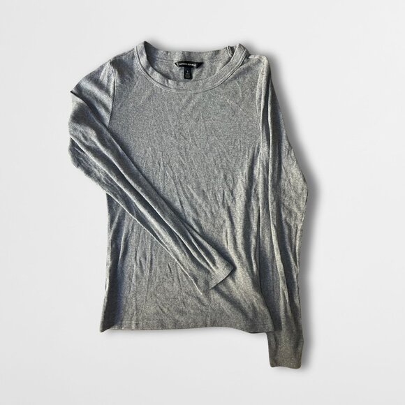 Banana Republic Gray Crew Neck Sweater Women’s Size S - Picture 2 of 4